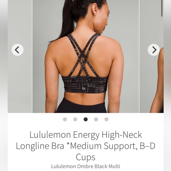 Lululemon Energy High-Neck Longline Bra - Picture 2 of 7